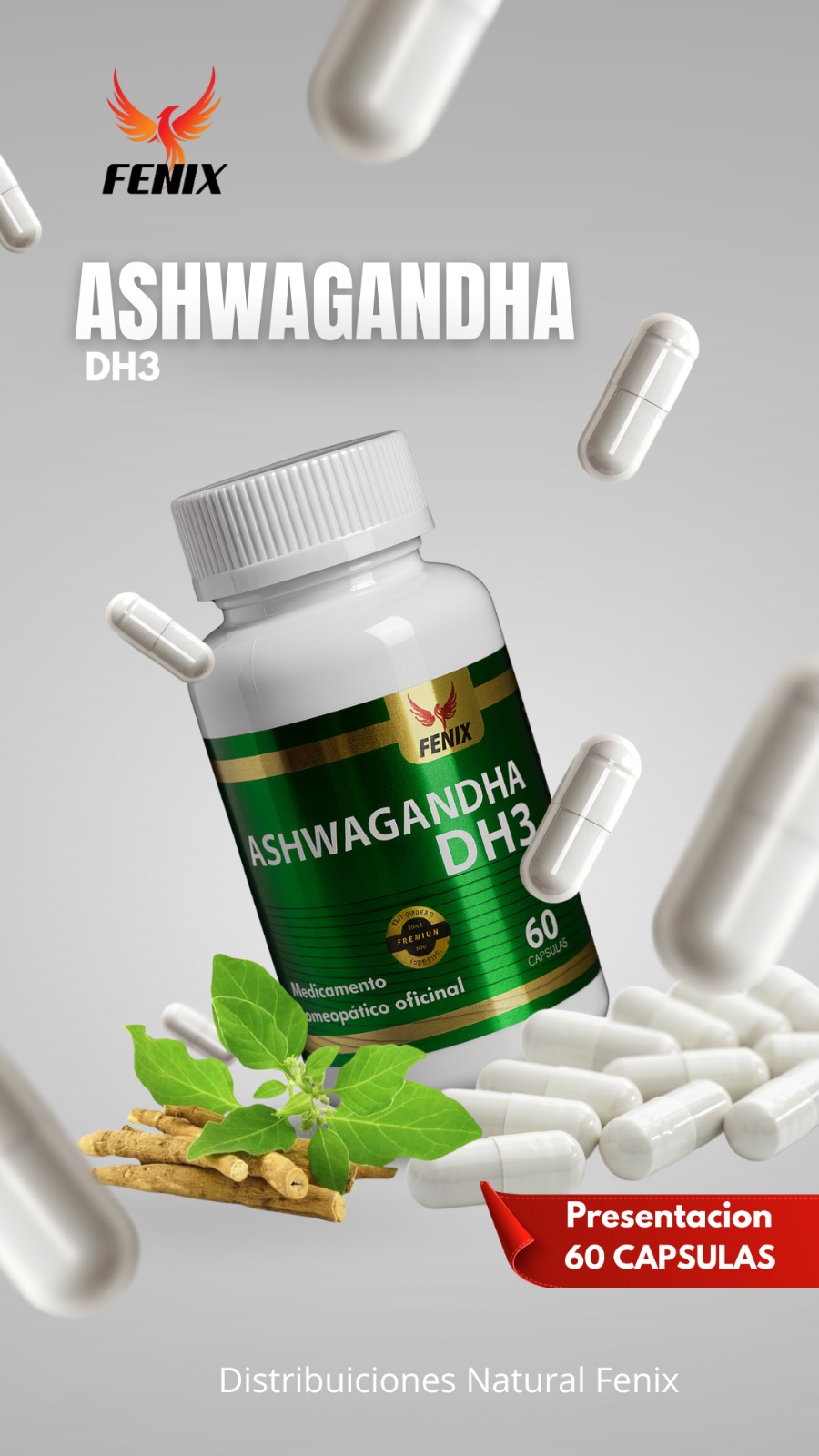 Ashwagandha 60 CAPSULAS